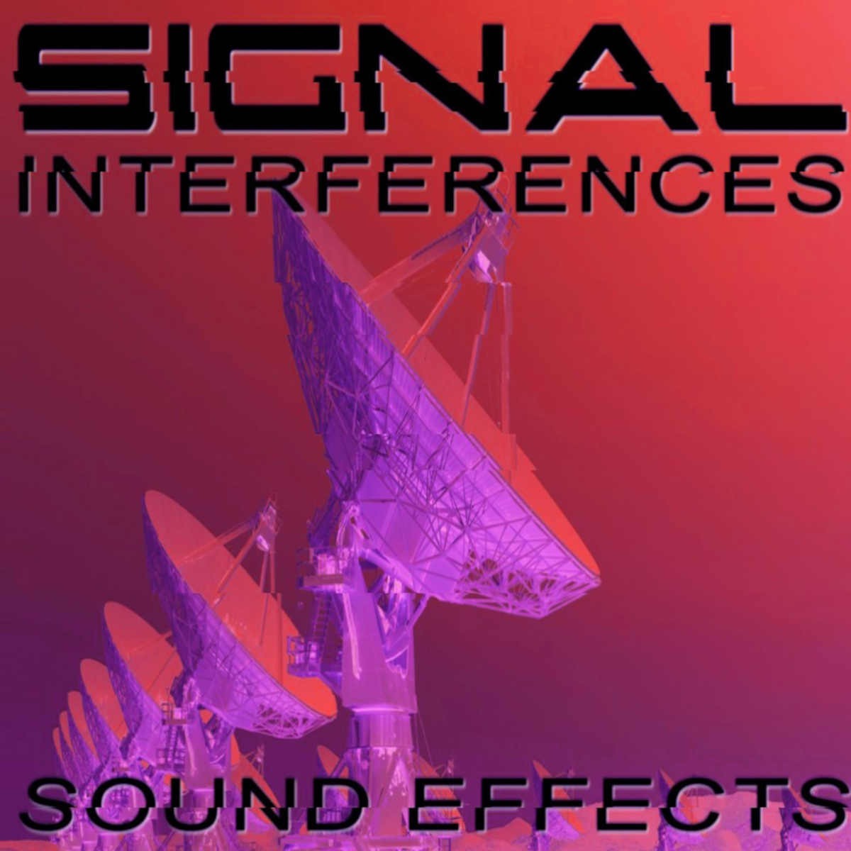 Sound Response - Signal Interferences Sample Packs Software GUI Artwork